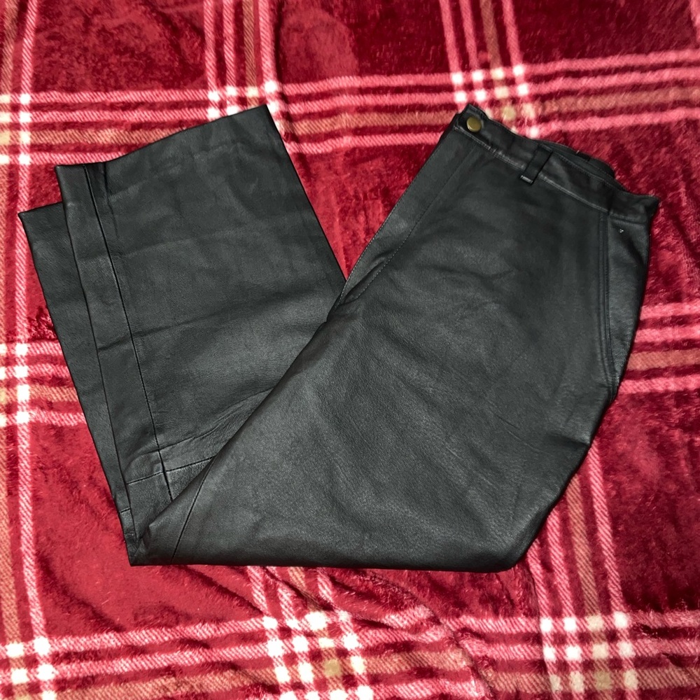 Leather pants